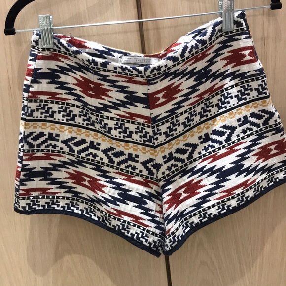 Zara Pants - Tribal Highwaisted Shorts Zara Pants - Tribal Highwaisted Shorts